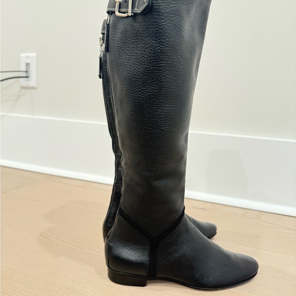 Black Leather Boots